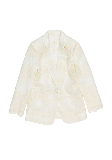 Blazer con ricamo Lù-Lù BY MISS GRANT | LL4178LATTE